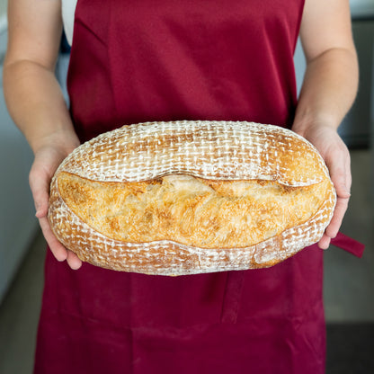Large Oval Waffle 1kg Banneton