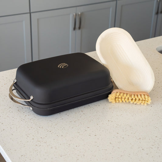 Complete Baking System - Bread Oven + 2 * Bannetons + Cleaning Brush
