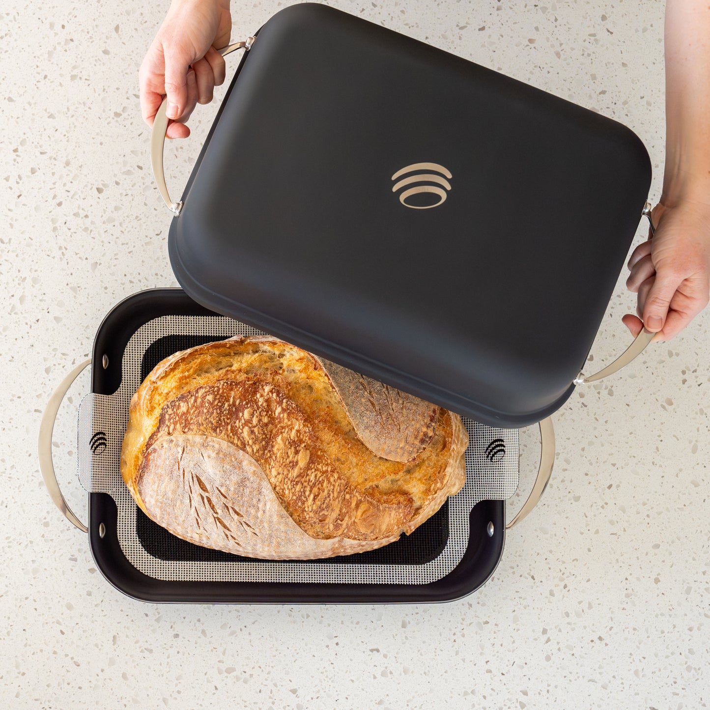 Complete Baking System - Bread Oven + 2 * Bannetons + Cleaning Brush