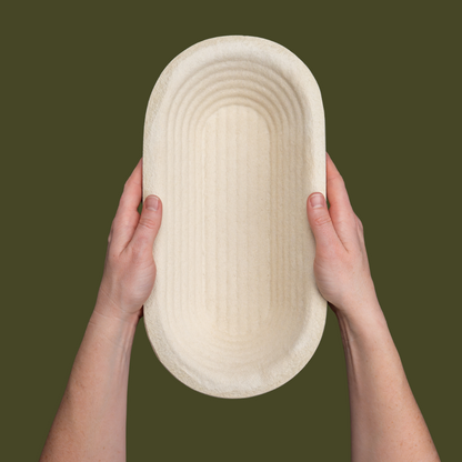 750g Oval Bulka banneton wood pulp basket