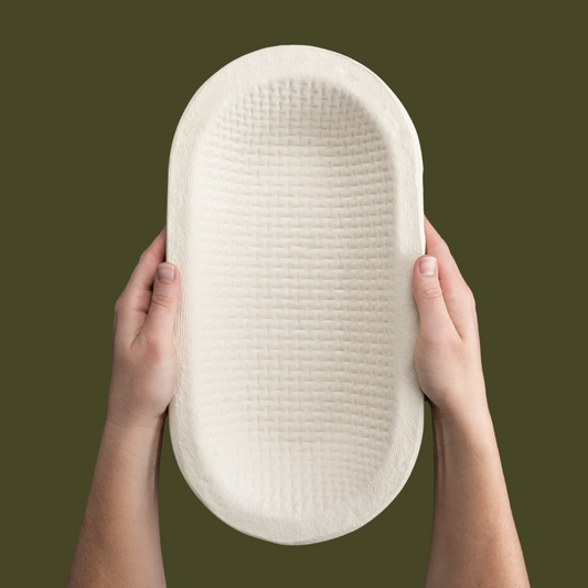 Large Oval Waffle 1kg Banneton