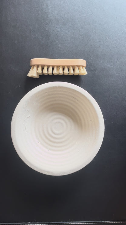 Maple Wood Pulp Round 9" Groove 900g Banneton